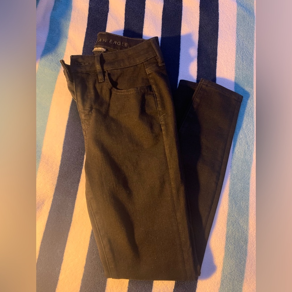 American eagle black jeans